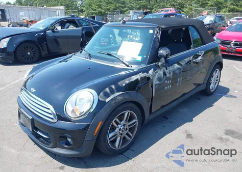 2013 Mini Convertible Cooper from USA, damaged, VIN WMWZN3C52DT569371